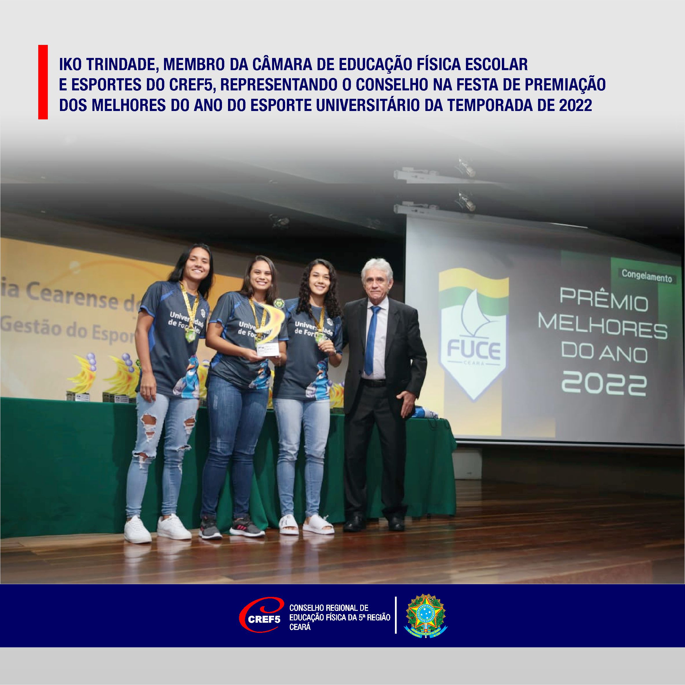 Premiação dos Melhores do Ano de 2022 do Esporte Universitário