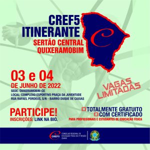 CREF5 ITINERANTE – SERTÃO CENTRAL (QUIXERAMOBIM)