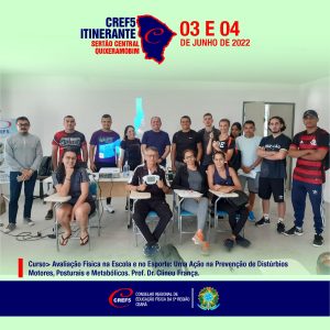 Registro do CREF5 Itinerante em Quixeramobim
