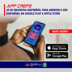 APP CREF5 disponível na Play Store e na Apple Store
