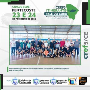 Registro do CREF5 ITINERANTE – REGIÃO DO VALE DO CURU / PENTECOSTE